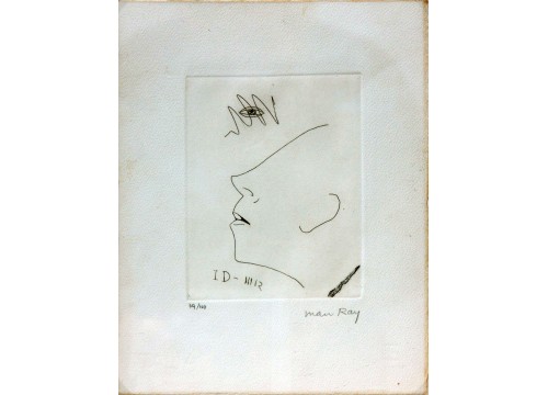 MAN RAY " RITRATTO DUCASSE "